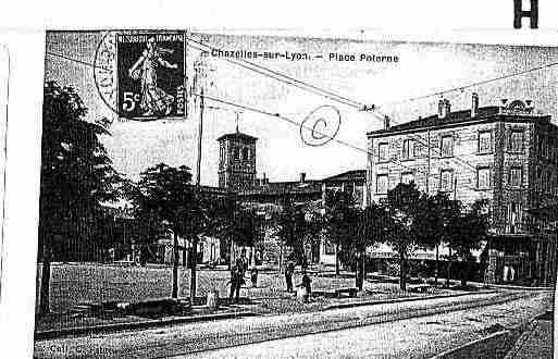 Ville de CHAZELLESSURLYON Carte postale ancienne