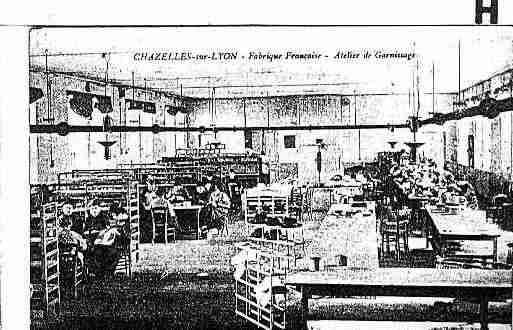 Ville de CHAZELLESSURLYON Carte postale ancienne