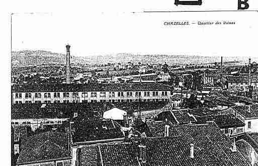 Ville de CHAZELLESSURLYON Carte postale ancienne