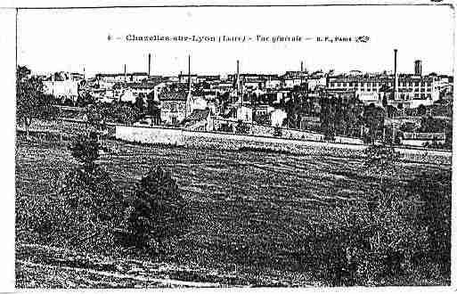 Ville de CHAZELLESSURLYON Carte postale ancienne