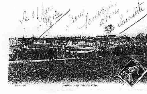 Ville de CHAZELLESSURLYON Carte postale ancienne