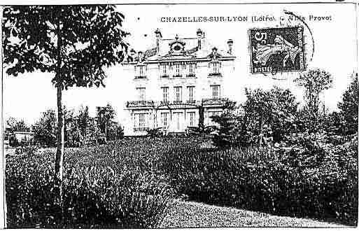 Ville de CHAZELLESSURLYON Carte postale ancienne