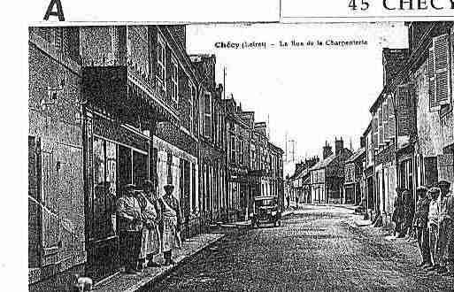 Ville de CHECY Carte postale ancienne