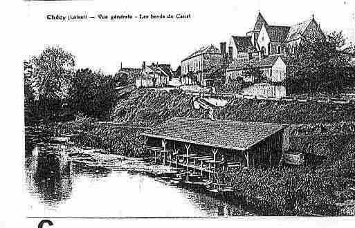 Ville de CHECY Carte postale ancienne