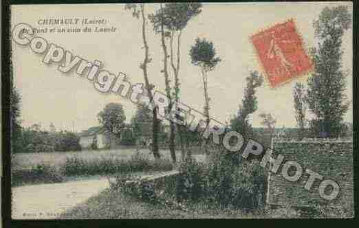 Ville de CHEMAULT Carte postale ancienne