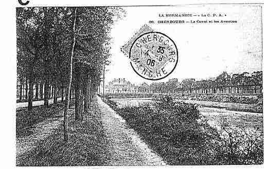 Ville de CHERBOURG Carte postale ancienne