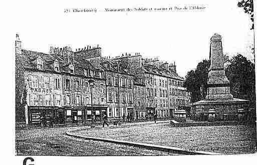 Ville de CHERBOURG Carte postale ancienne