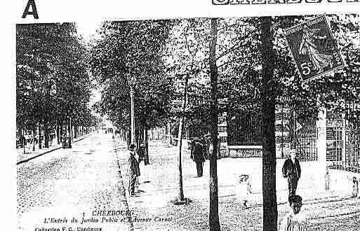 Ville de CHERBOURG Carte postale ancienne