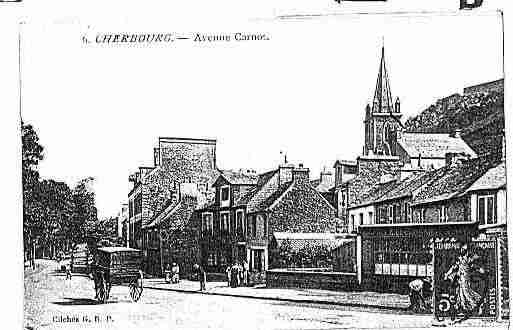 Ville de CHERBOURG Carte postale ancienne