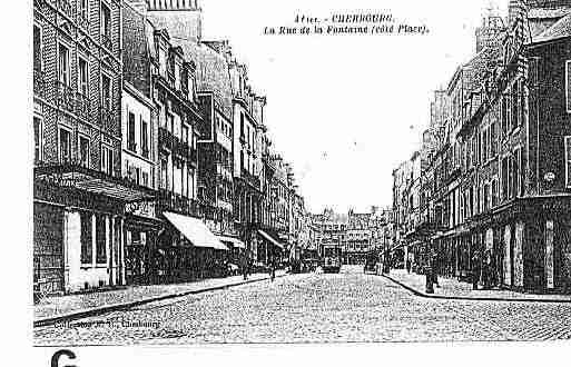 Ville de CHERBOURG Carte postale ancienne