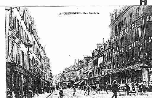 Ville de CHERBOURG Carte postale ancienne