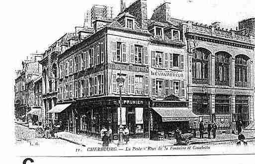 Ville de CHERBOURG Carte postale ancienne