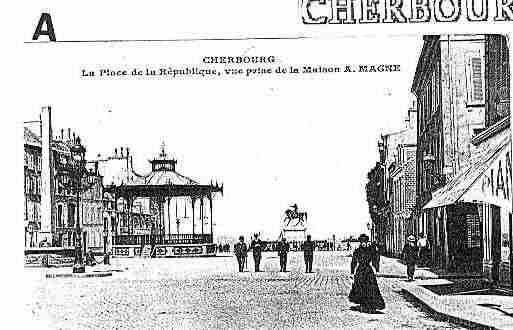 Ville de CHERBOURG Carte postale ancienne Ville de CHERBOURG Carte postale ancienne