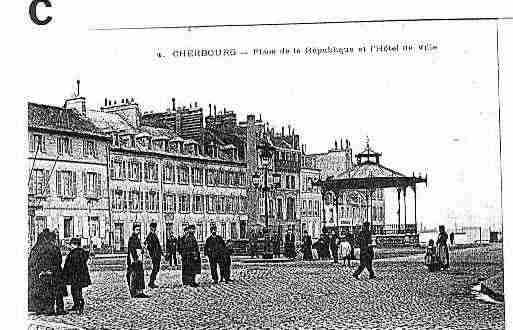 Ville de CHERBOURG Carte postale ancienne