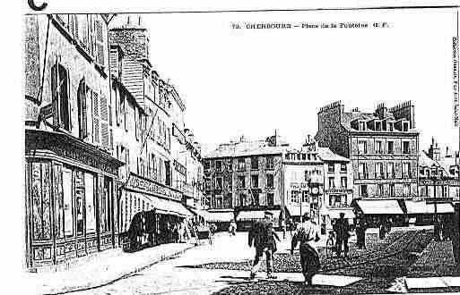 Ville de CHERBOURG Carte postale ancienne