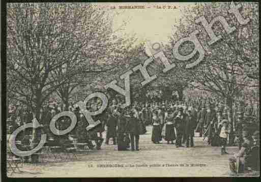 Ville de CHERBOURG Carte postale ancienne