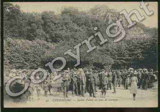 Ville de CHERBOURG Carte postale ancienne