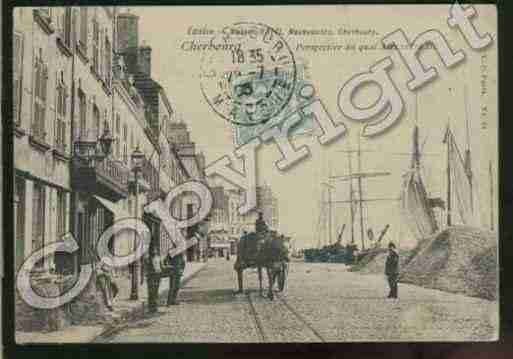 Ville de CHERBOURG Carte postale ancienne