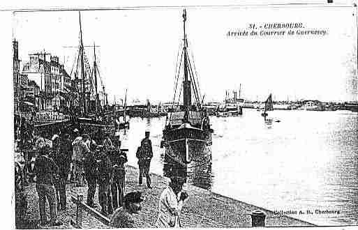 Ville de CHERBOURG Carte postale ancienne