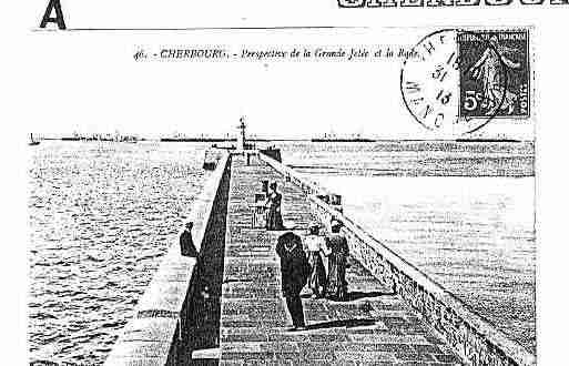 Ville de CHERBOURG Carte postale ancienne