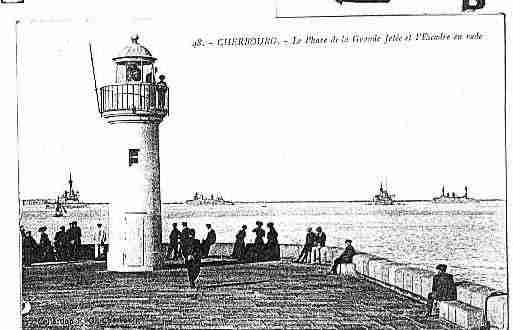 Ville de CHERBOURG Carte postale ancienne