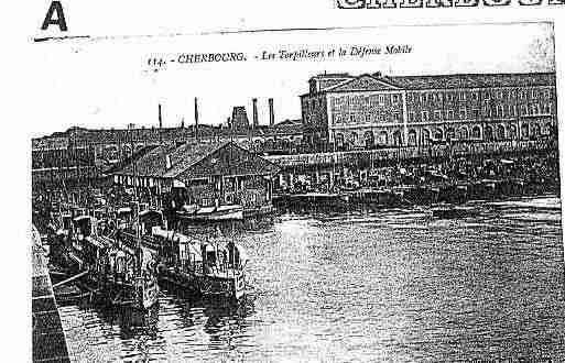 Ville de CHERBOURG Carte postale ancienne