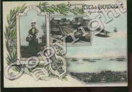 Ville de CHERBOURG Carte postale ancienne Ville de CHERBOURG Carte postale ancienne
