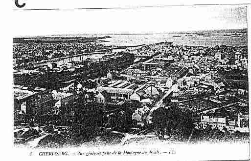 Ville de CHERBOURG Carte postale ancienne