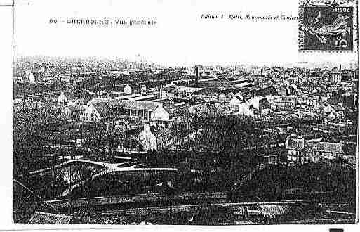 Ville de CHERBOURG Carte postale ancienne