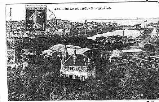 Ville de CHERBOURG Carte postale ancienne