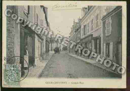 Ville de CHEVERNY Carte postale ancienne