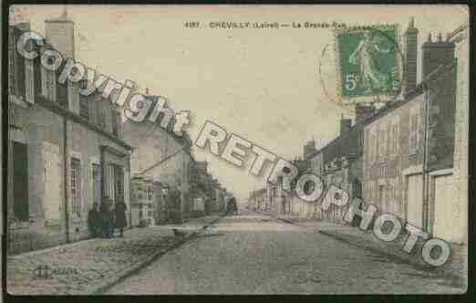 Ville de CHEVILLY Carte postale ancienne