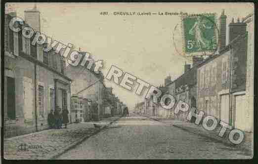 Ville de CHEVILLY Carte postale ancienne