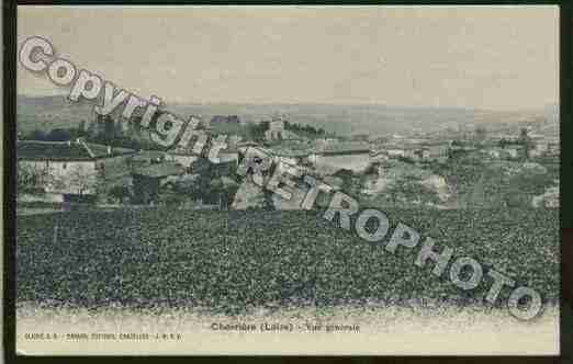 Ville de CHEVRIERES Carte postale ancienne