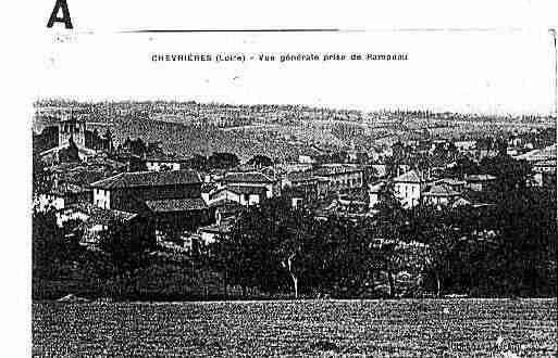 Ville de CHEVRIERES Carte postale ancienne