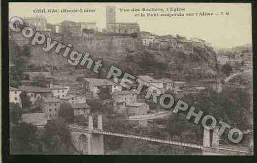 Ville de CHILHAC Carte postale ancienne