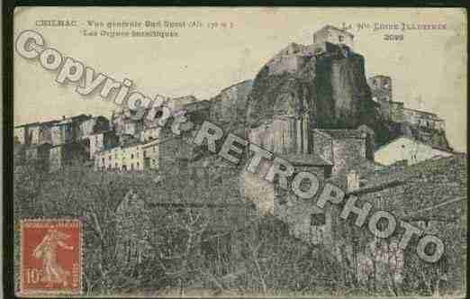 Ville de CHILHAC Carte postale ancienne