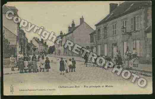 Ville de CHILLEURSAUXBOIS Carte postale ancienne