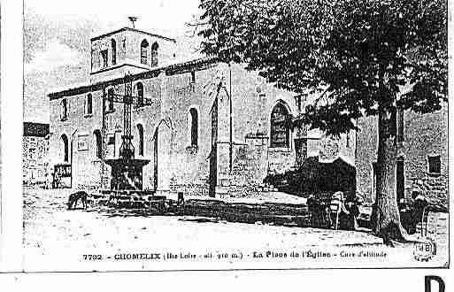Ville de CHOMELIX Carte postale ancienne