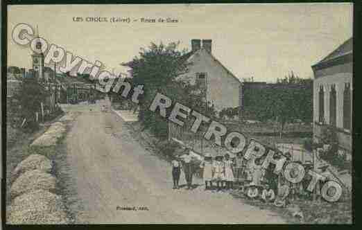 Ville de CHOUX(LES) Carte postale ancienne