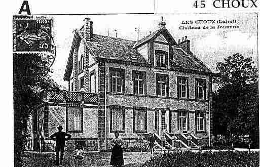 Ville de CHOUX(LES) Carte postale ancienne