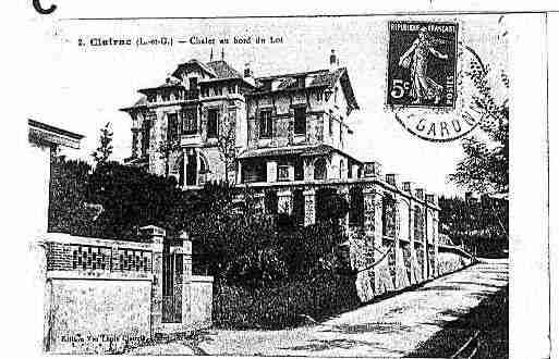 Ville de CLAIRAC Carte postale ancienne