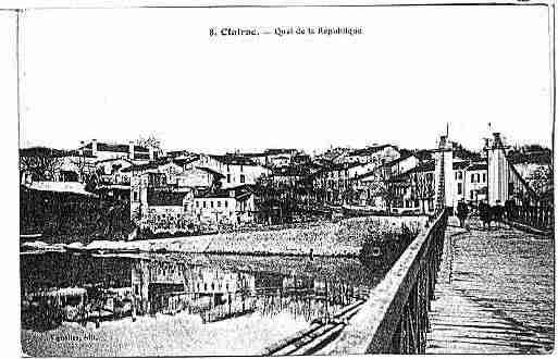 Ville de CLAIRAC Carte postale ancienne