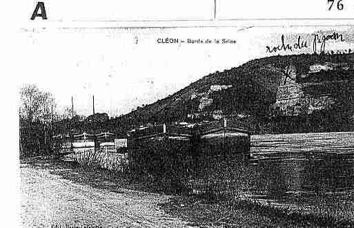 Ville de CLEON Carte postale ancienne