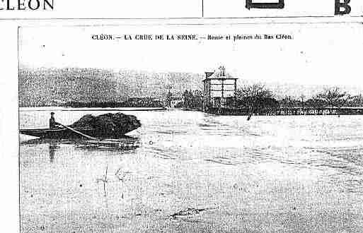 Ville de CLEON Carte postale ancienne