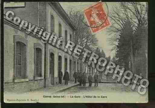 Ville de CLERES Carte postale ancienne