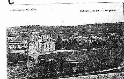 Ville de CLERES Carte postale ancienne