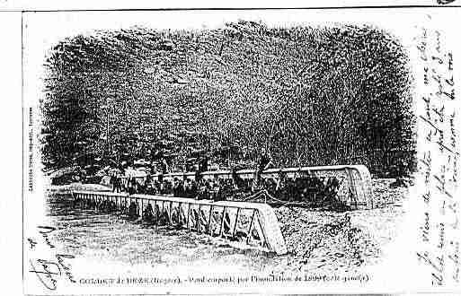 Ville de COLLETDEDEZE(LE) Carte postale ancienne