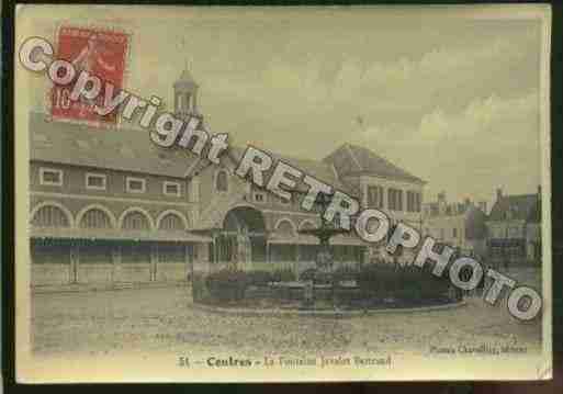 Ville de CONTRES Carte postale ancienne