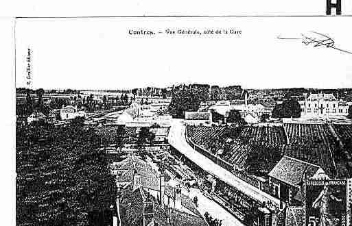 Ville de CONTRES Carte postale ancienne